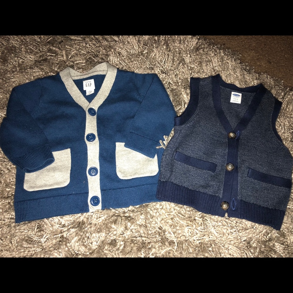 Baby boy sweaters gap/old navy